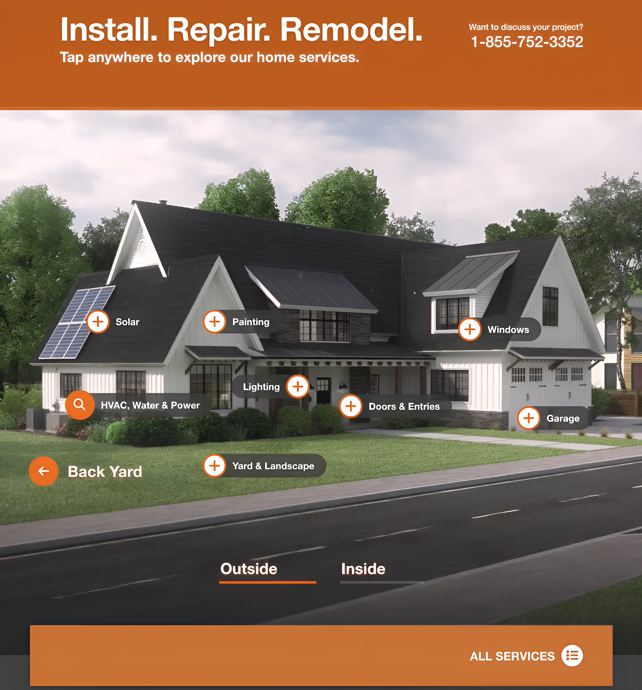 Home Depot: Service End Cap